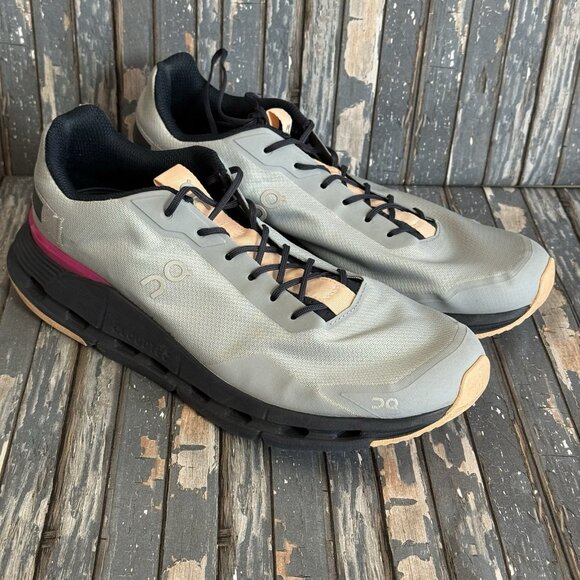 On Cloudnova Form Sneakers Women’s Shoes Size 11 Lace Up Running Walking - Picture 1 of 10